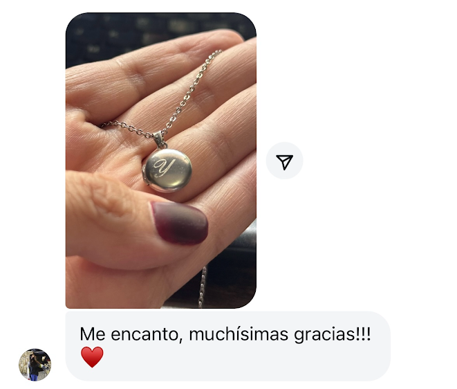 PULSERA de flores Relicario con INICIAL y tus fotos (DIJE PEQUEÑO)