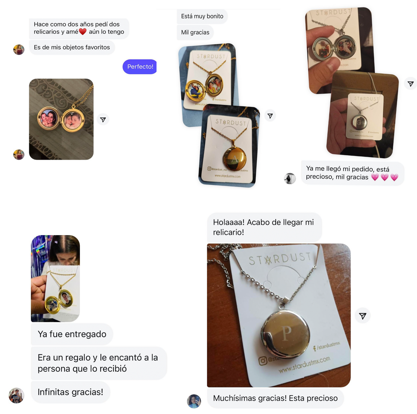 ¡NUEVO PRODUCTO! Collar Relicario de CORAZÓN con INICIAL y tus fotos