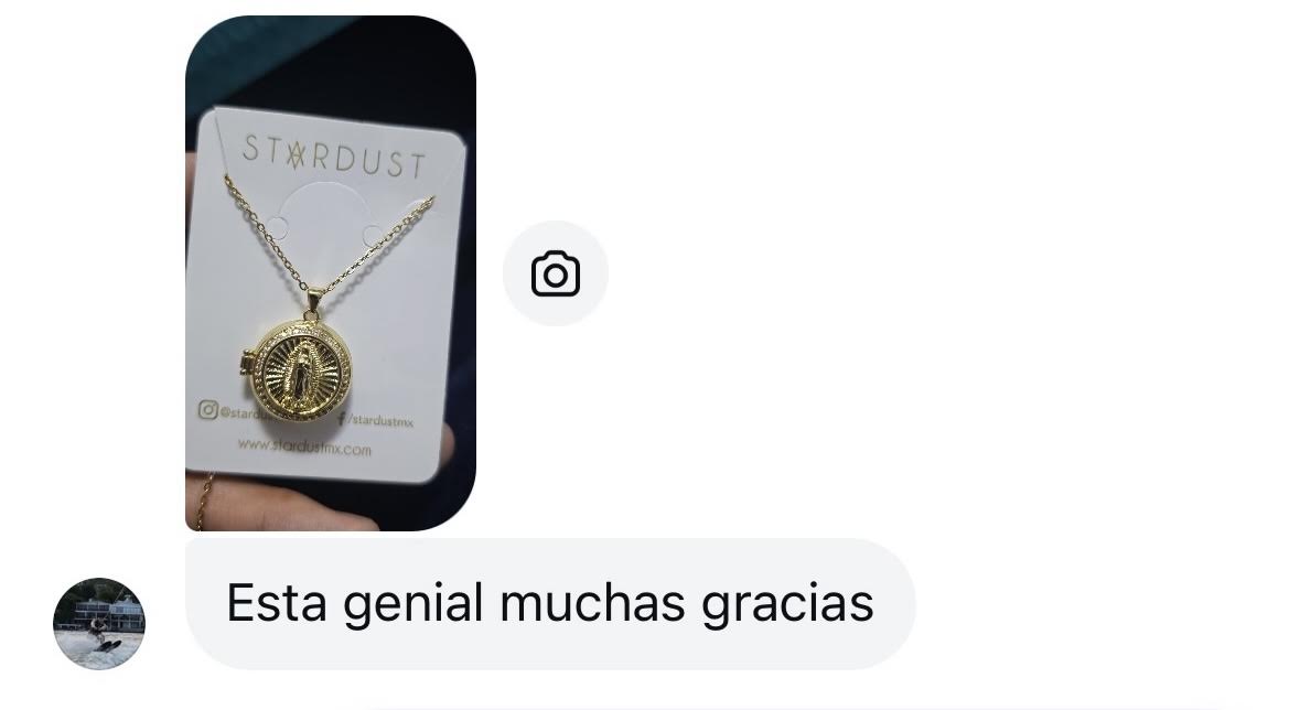 Relicario Virgen de Guadalupe