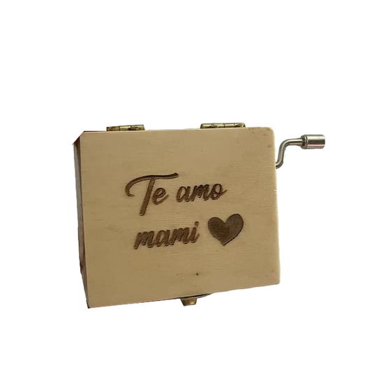 Caja musical con foto y mensaje (envíos a partir del 14 de enero )