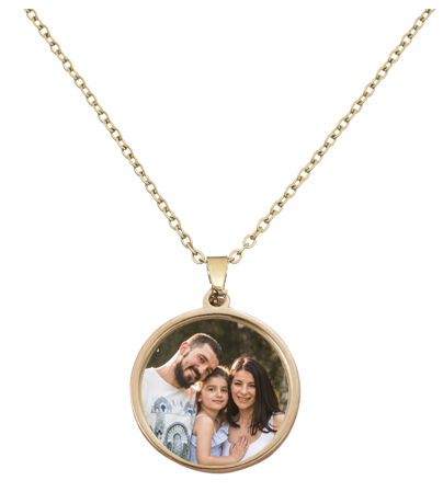 ¡NUEVO PRODUCTO!Relicario con 1 foto y mensaje